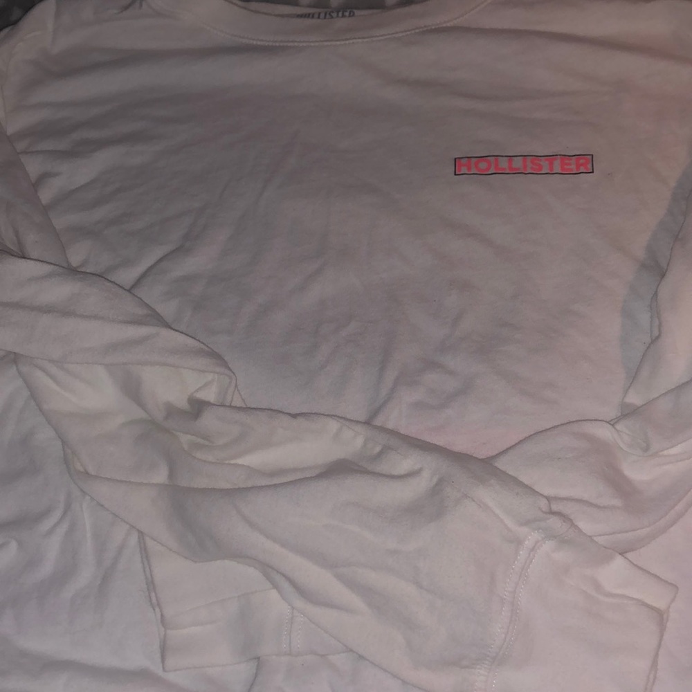 long sleeve  hollister crop top